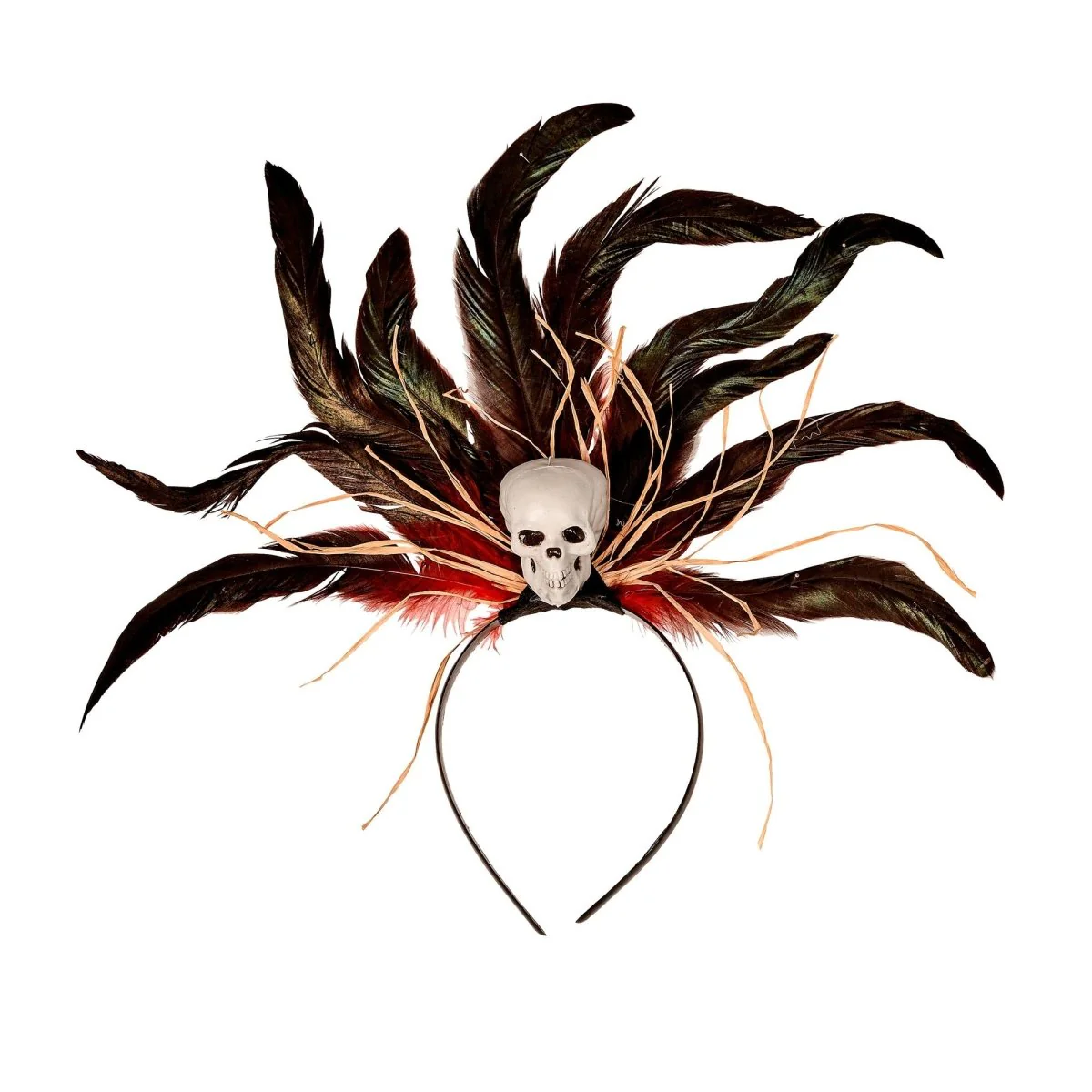 Halloween Haarband Voodoo Doodshoofd