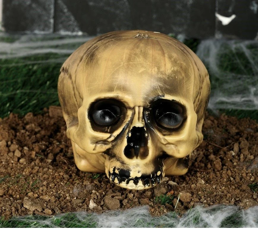 Halloween Half Schedel 20cm - Image 2