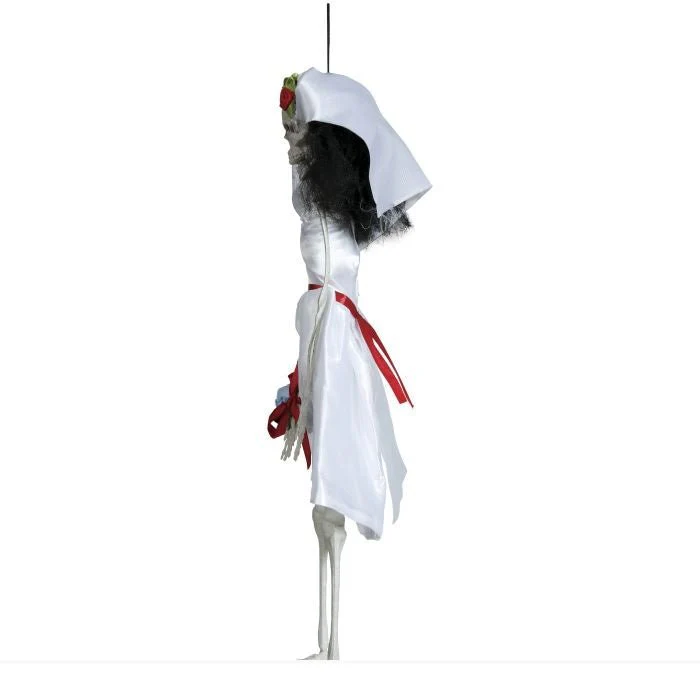 Halloween Hangende Pop Bruid 40cm - Image 4