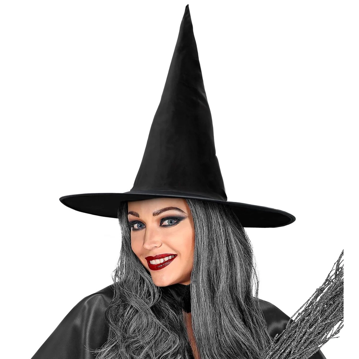Halloween Heksenhoed Zwart Punt - Image 4