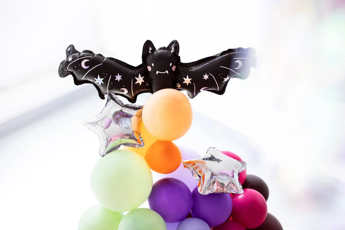 Halloween Helium Ballon Vleermuis Leeg 40cm - Image 3