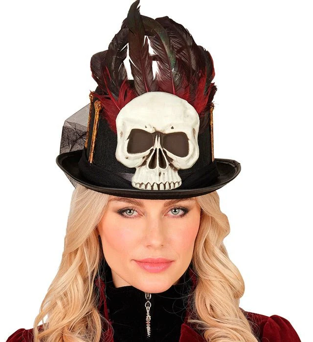 Halloween Hoed Hoog Voodoo En Botten - Image 3