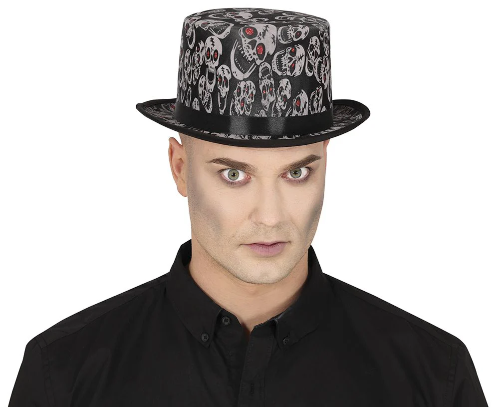 Halloween Hoed Met Schedels - Image 2