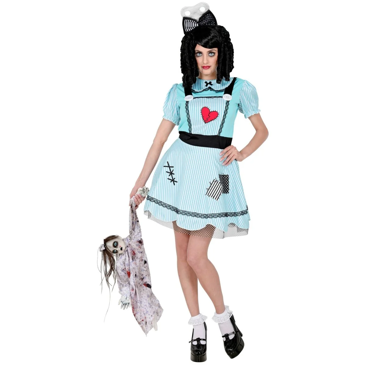 Halloween Jurk Blauw Dames Pop