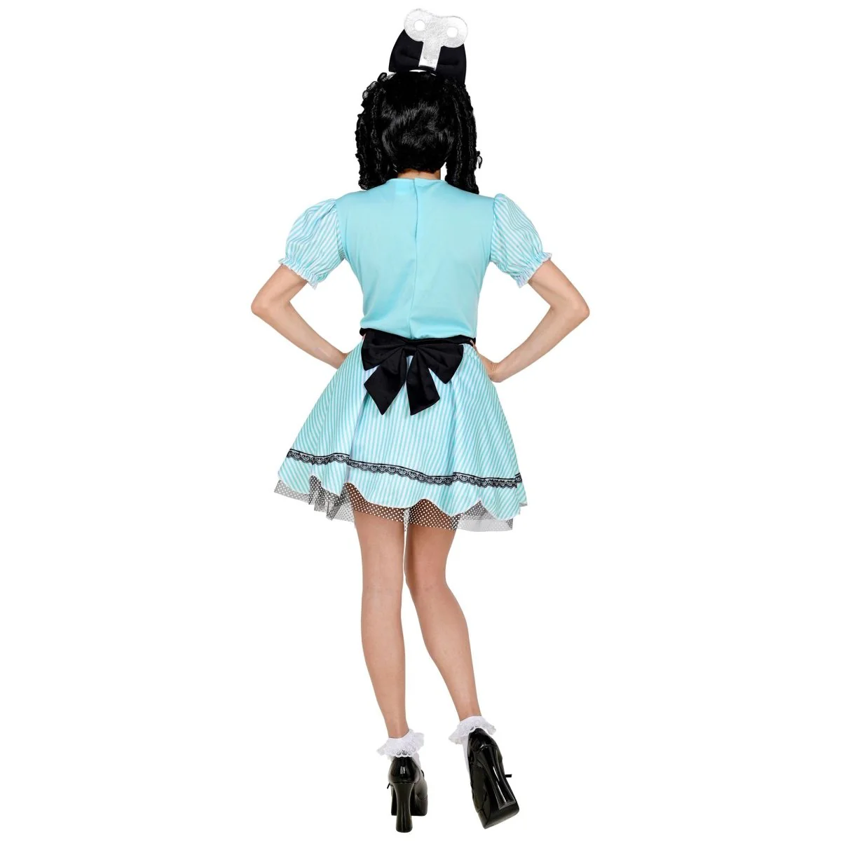 Halloween Jurk Blauw Dames Pop - Image 4