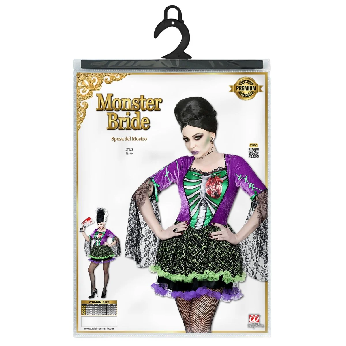 Halloween Jurk Dames Monster Bruid - Image 5