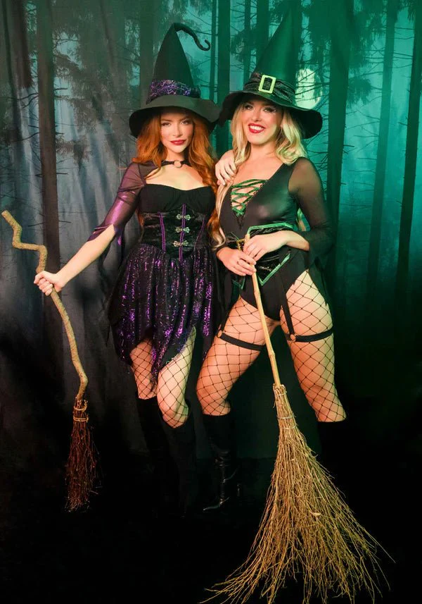 Halloween Jurk Dames Mystical Leg Avenue - Image 6