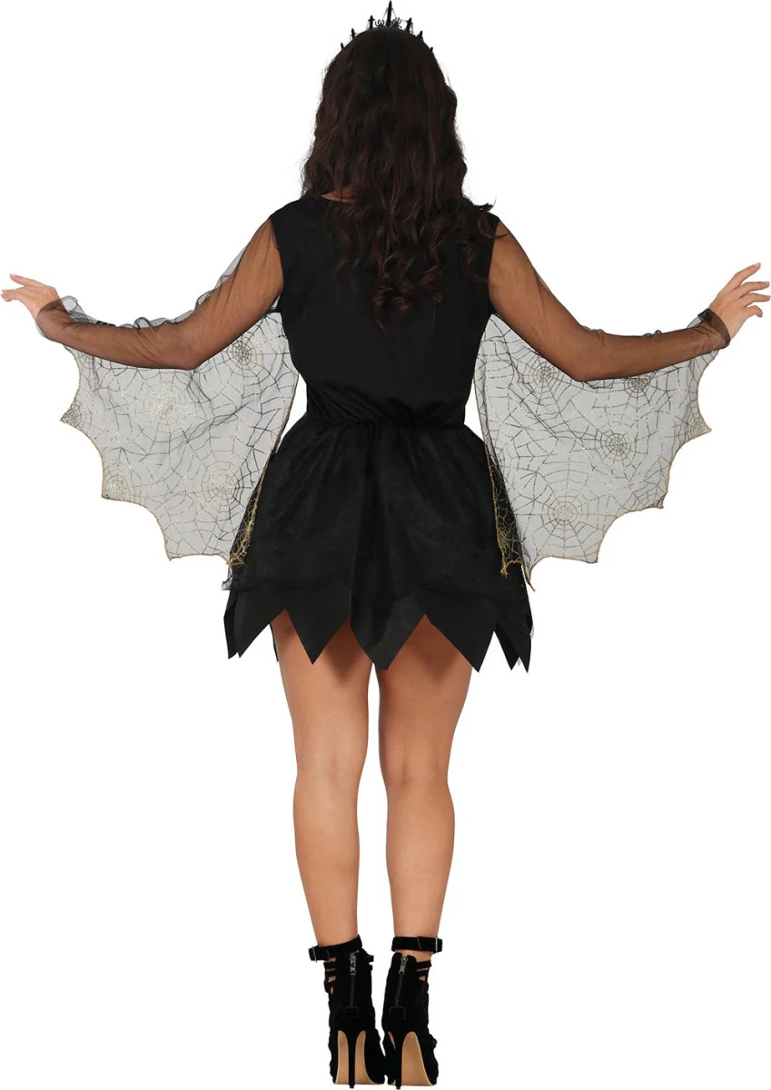 Halloween Jurk Dames Spinnenwebben En Spin - Image 2