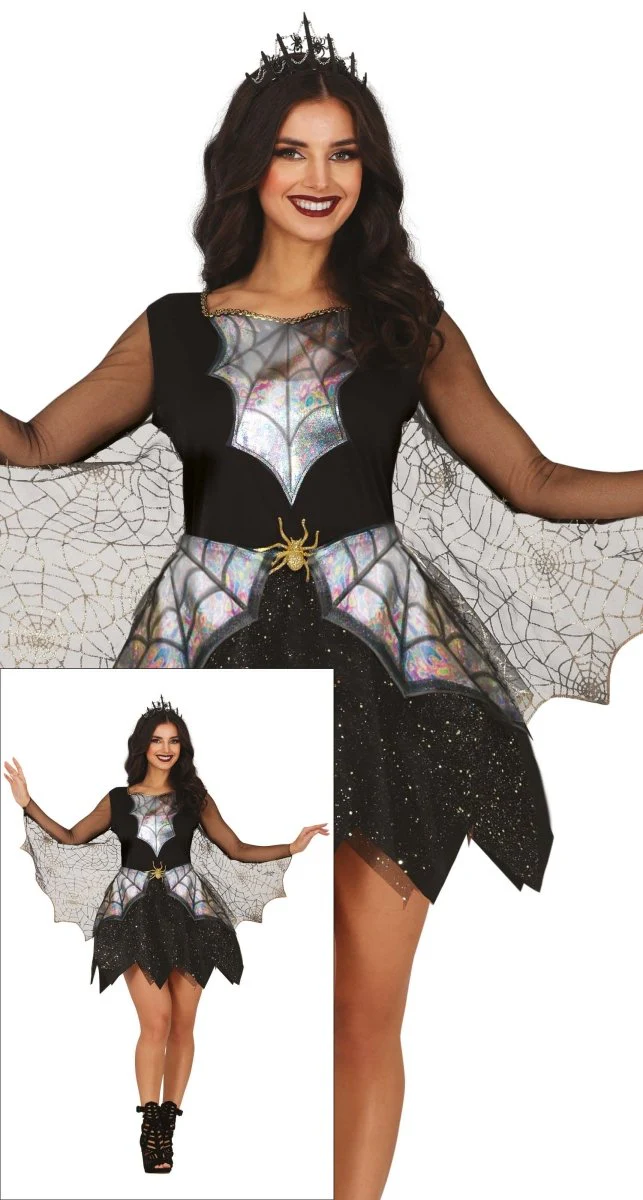 Halloween Jurk Dames Spinnenwebben En Spin - Image 8