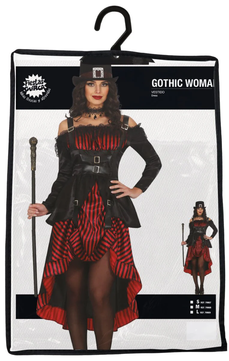 Halloween Jurk Dames Steampunk - Image 7