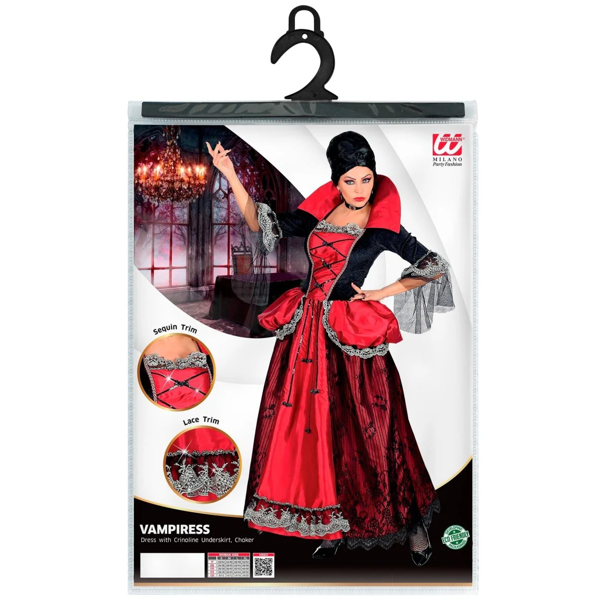 Halloween Jurk Dames Vampier 3 delig - Image 5