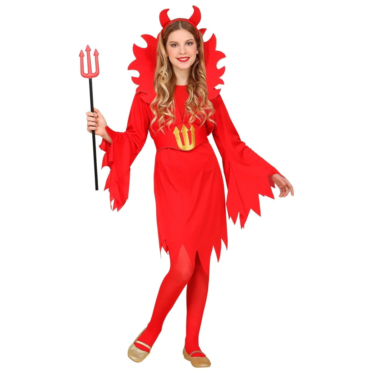 Halloween Jurk Rood Kind Duivel