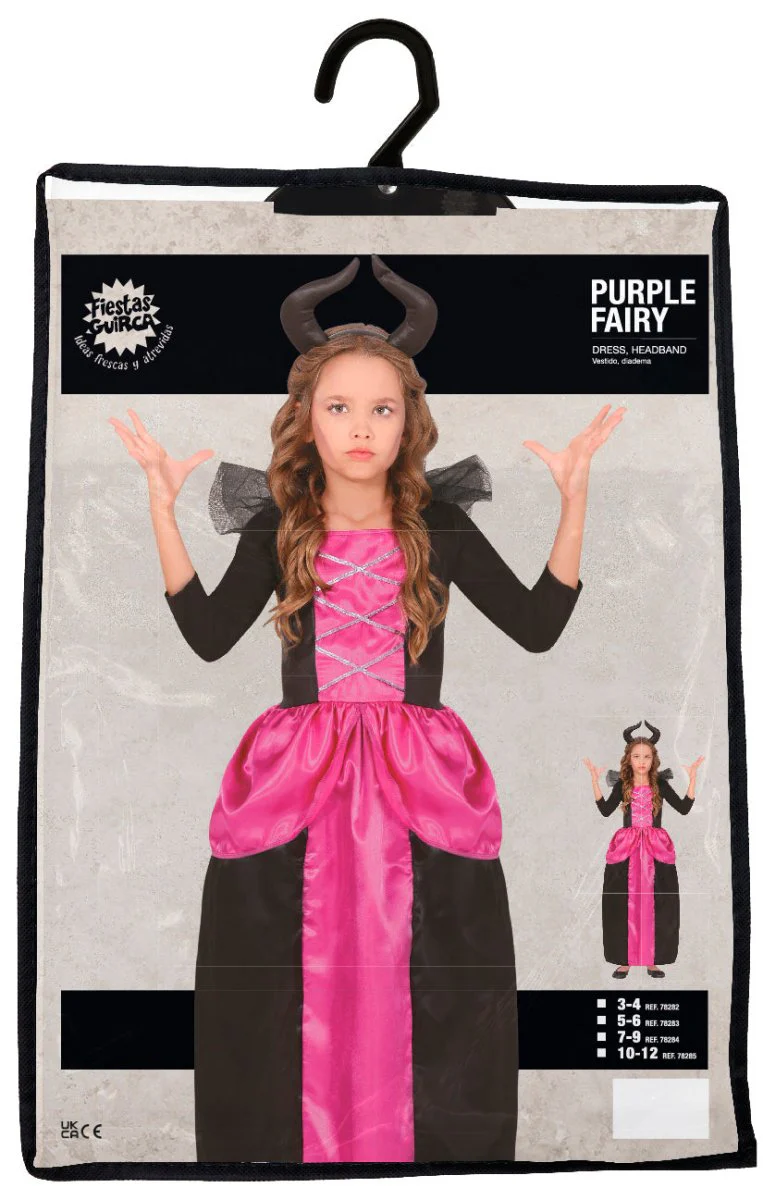 Halloween Jurk Roze Meisje Fee - Image 7