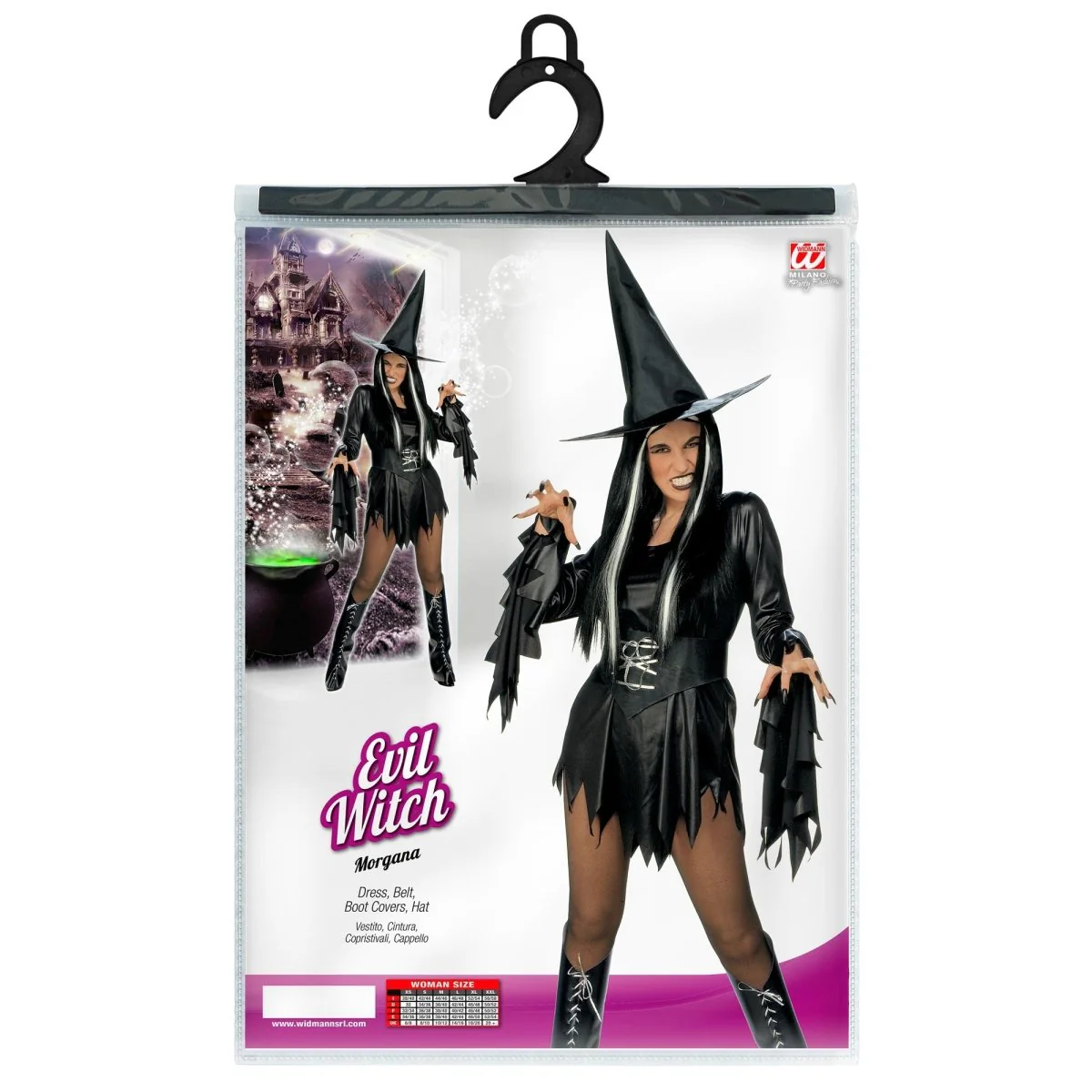 Halloween Jurk Zwart Dames Sexy Heks - Image 2