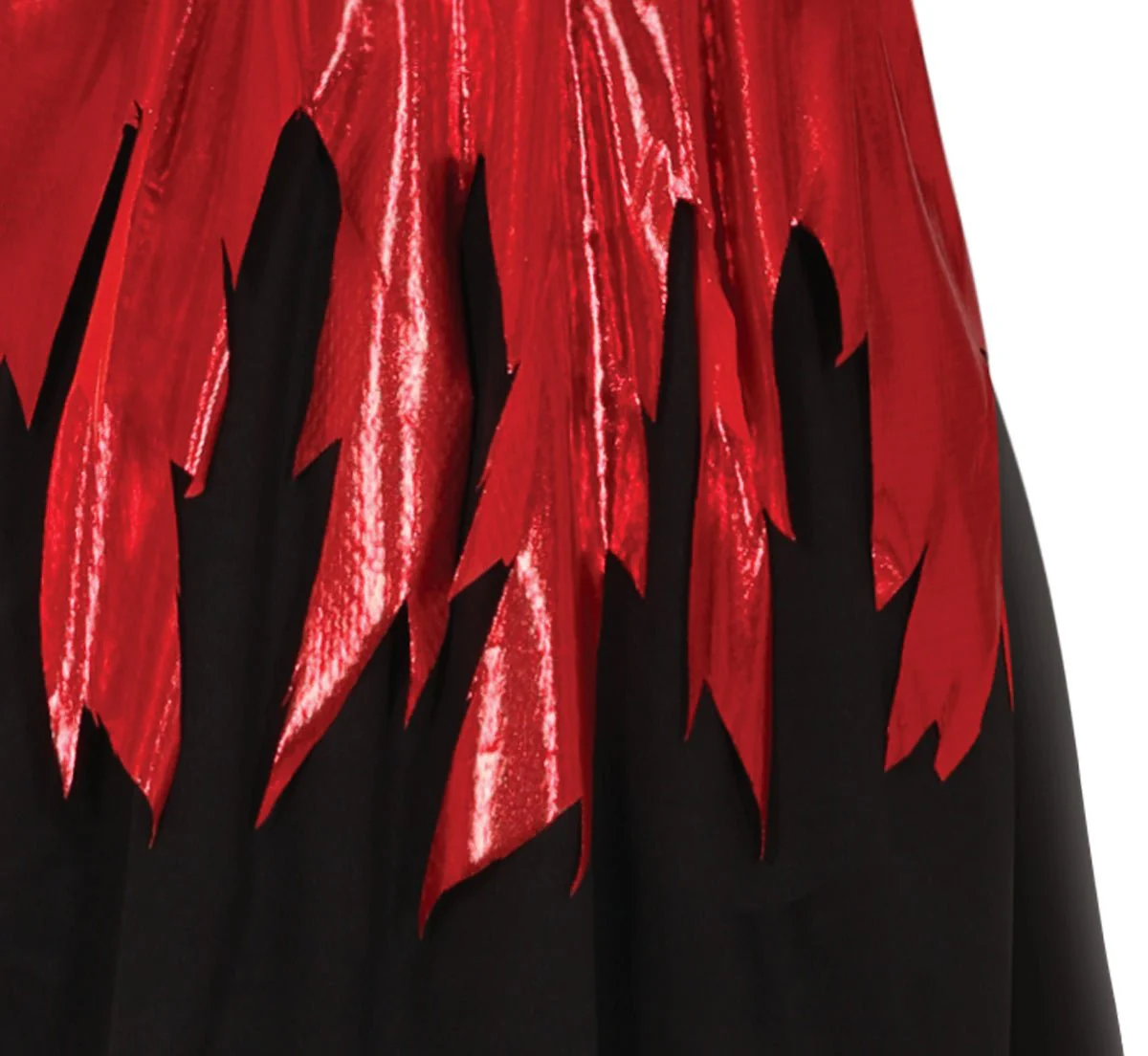 Halloween Jurk Zwart Rood Dames Duivel - Image 5