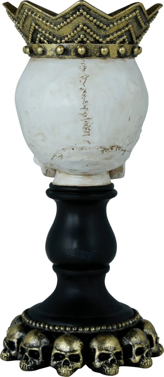 Halloween Kaarsenhouder Schedel 25cm - Image 4