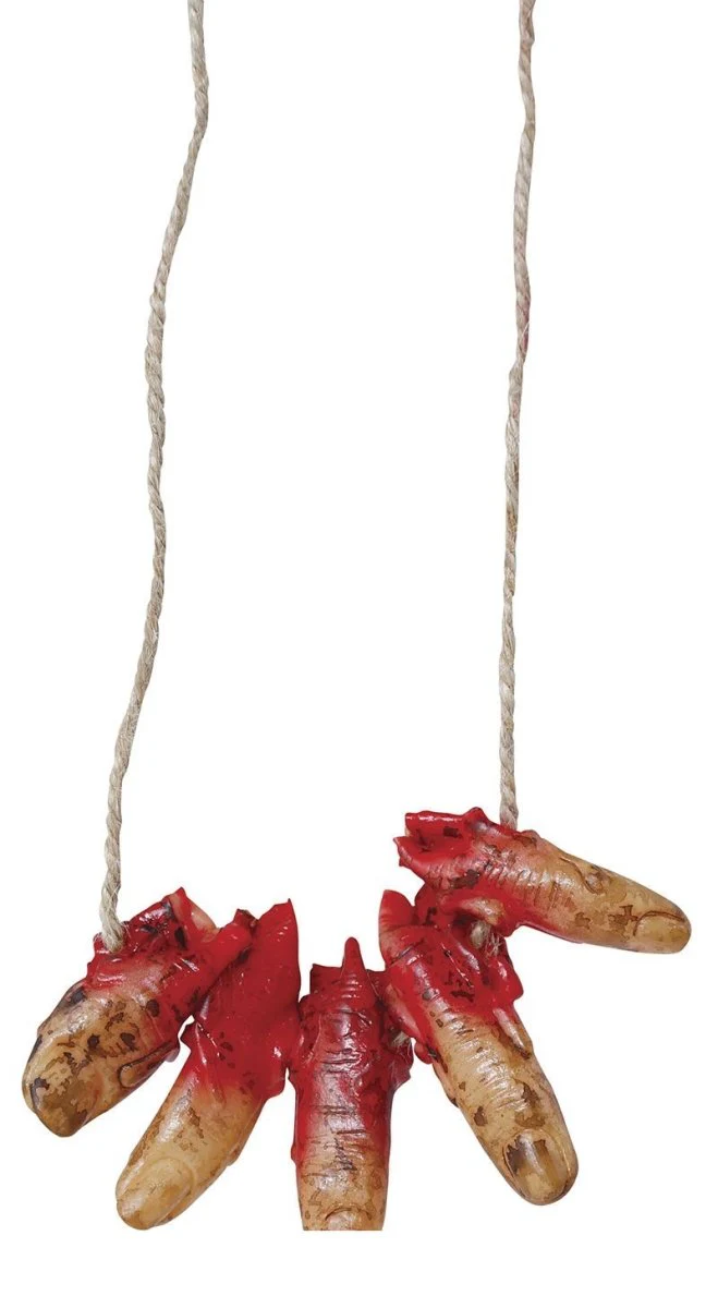 Halloween Ketting Bloederige Vingers - Image 5