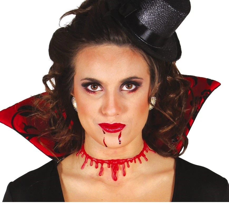 Halloween Ketting Doorgesneden Keel - Image 2