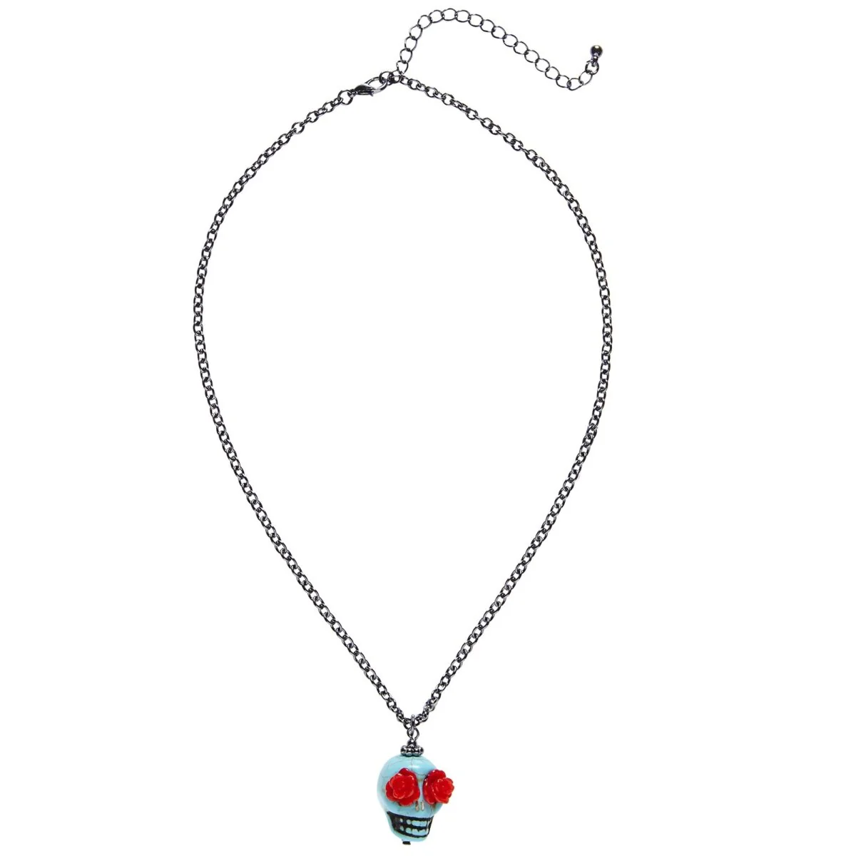 Halloween Ketting Gekleurd Schedel - Image 2
