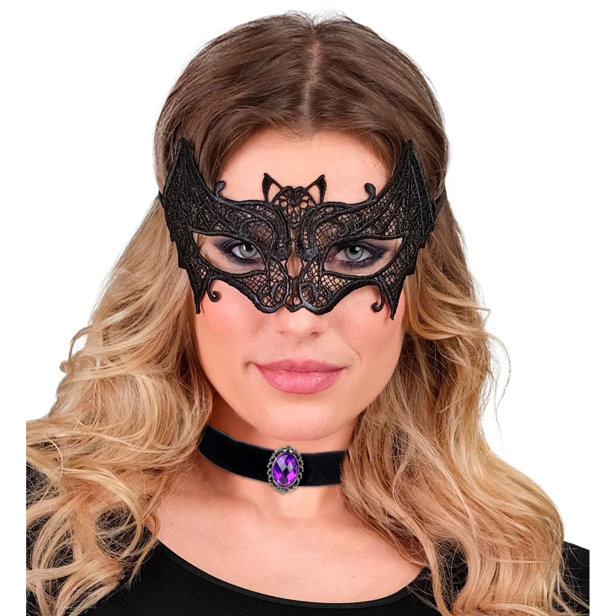 Halloween Ketting Paarse Steen - Image 4
