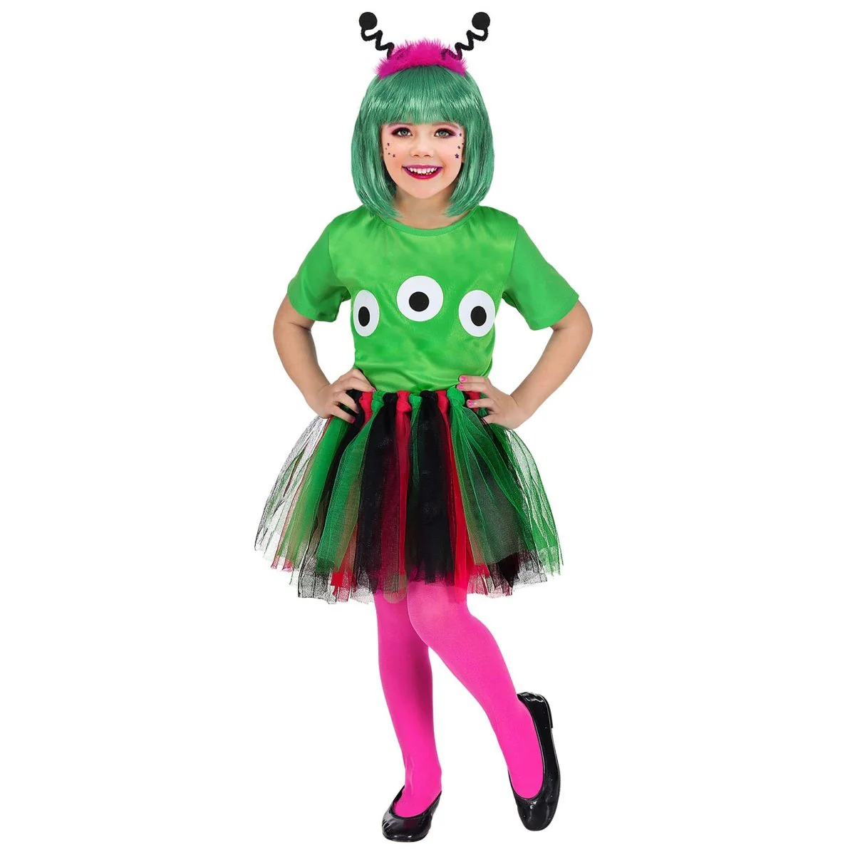 Halloween Kostuum Alien 3 delig