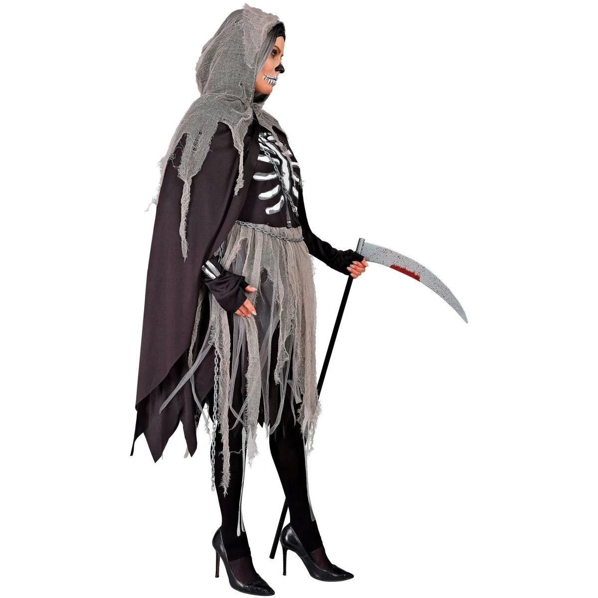 Halloween Kostuum Dames Magere Hein - Image 3
