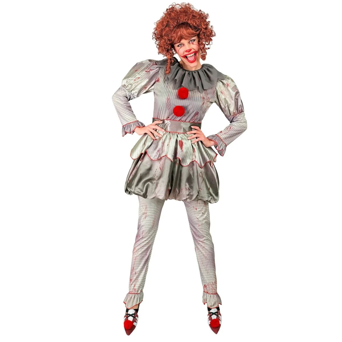 Halloween Kostuum Dames Pop Clown - Image 2