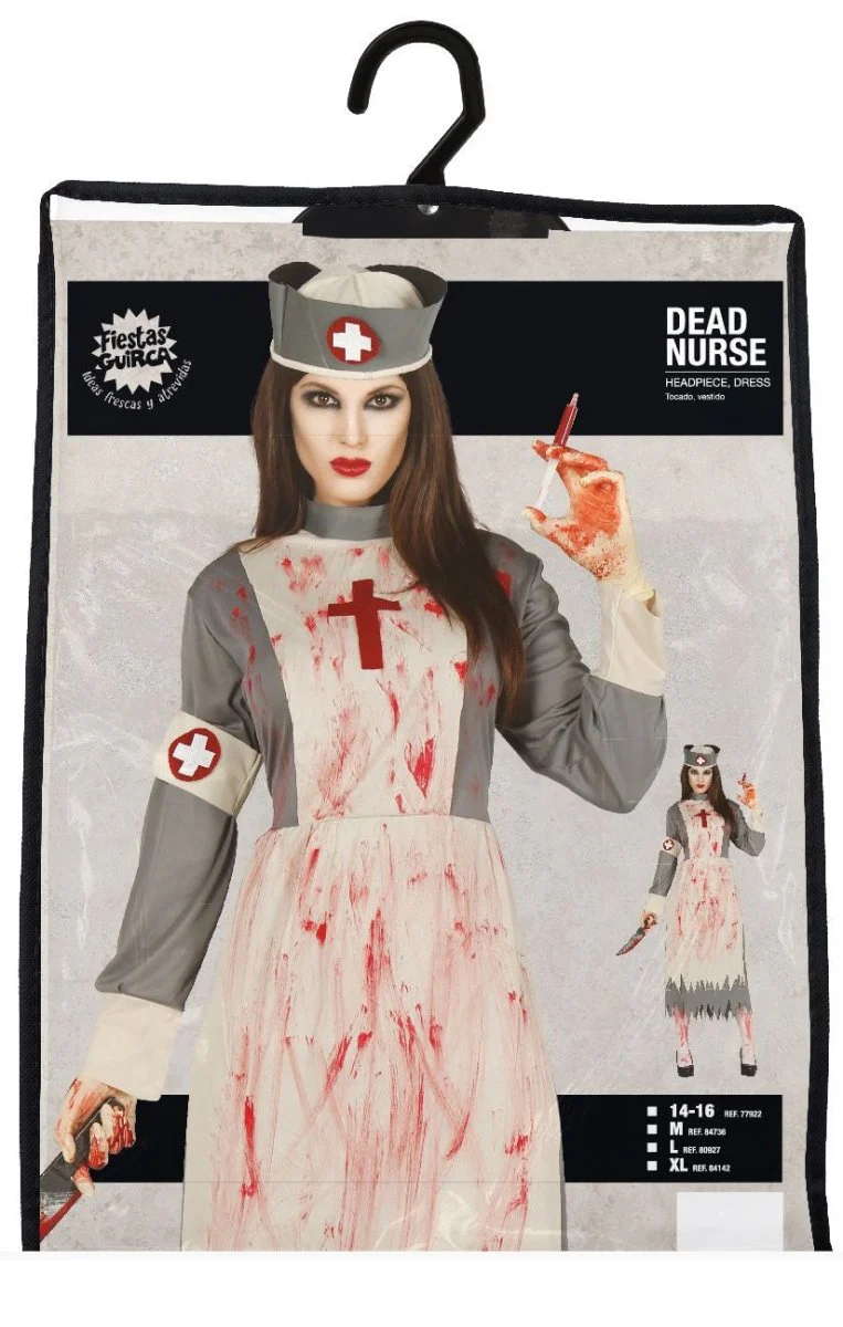 Halloween Kostuum Dames Verpleegster Deluxe - Image 6