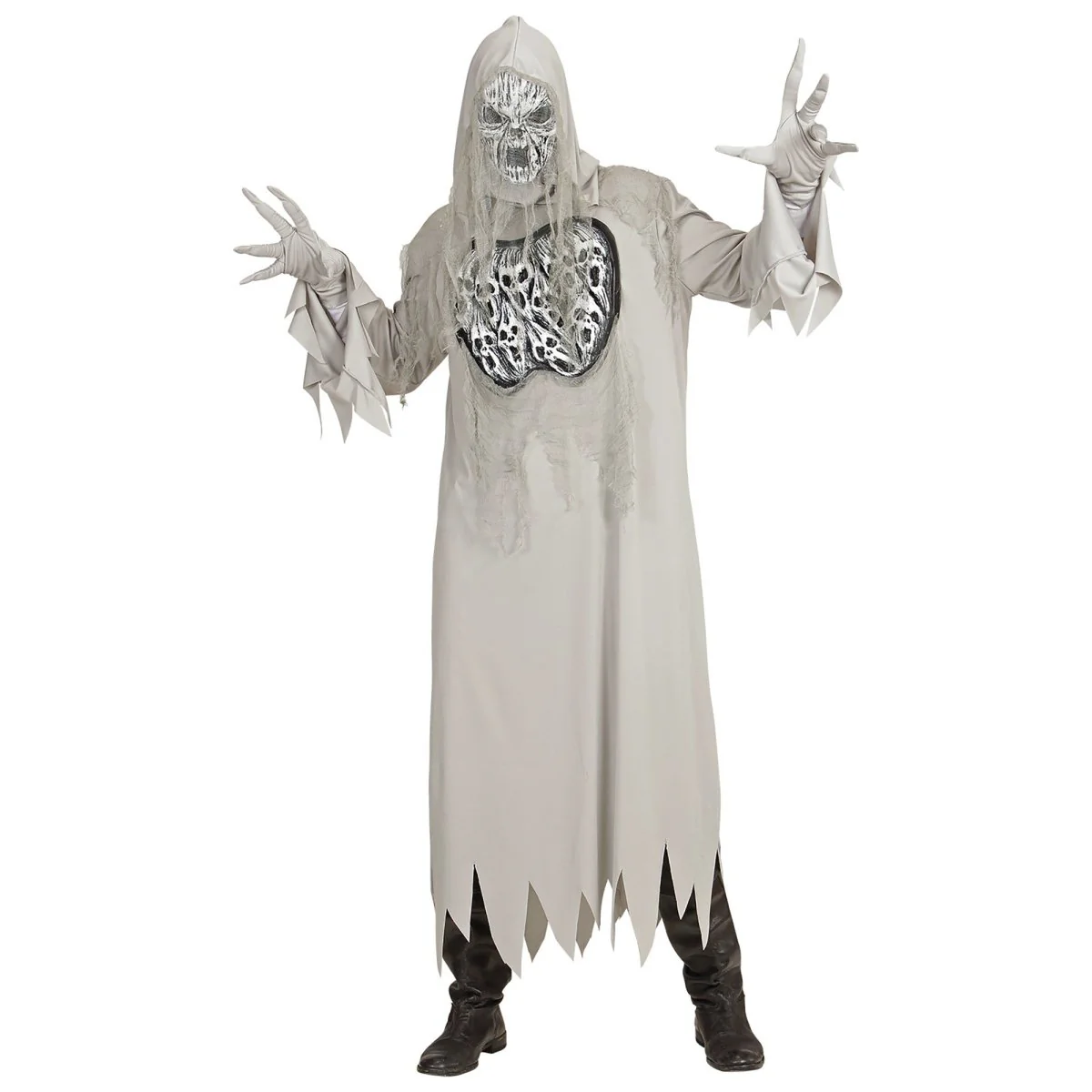 Halloween Kostuum Grijs Geest