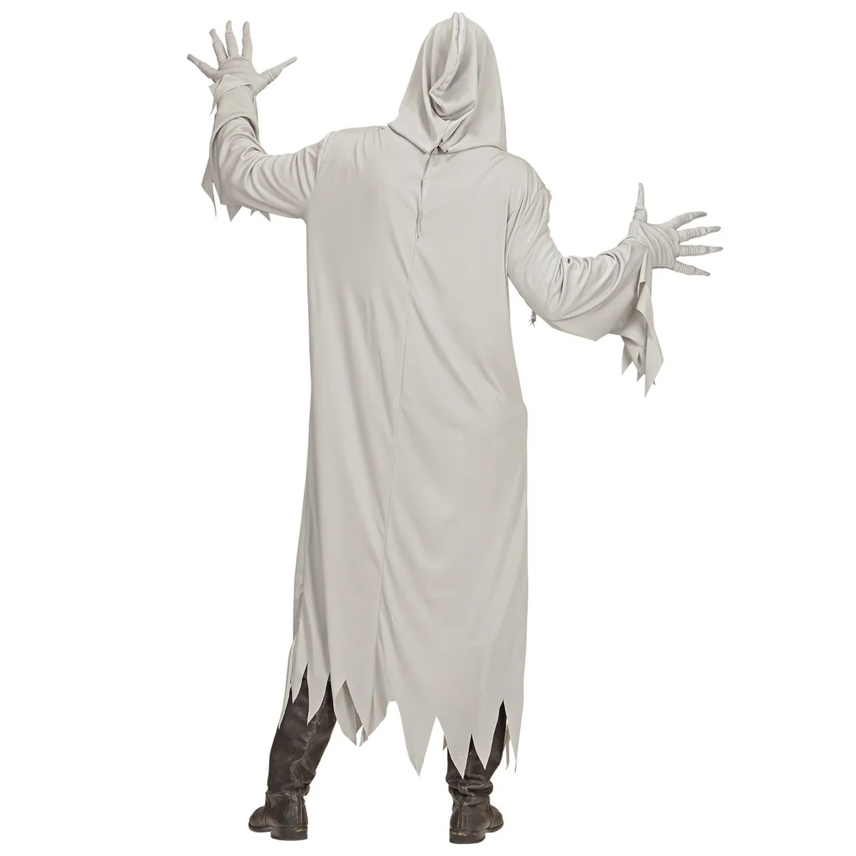Halloween Kostuum Grijs Geest - Image 2