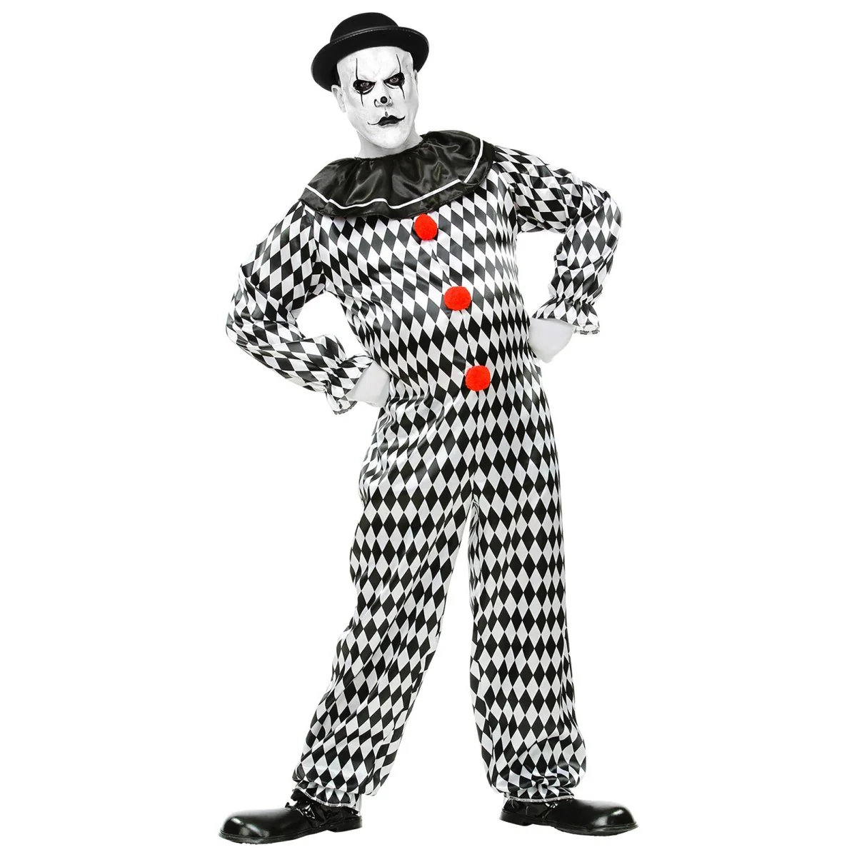 Halloween Kostuum Heren Circus Clown - Image 2