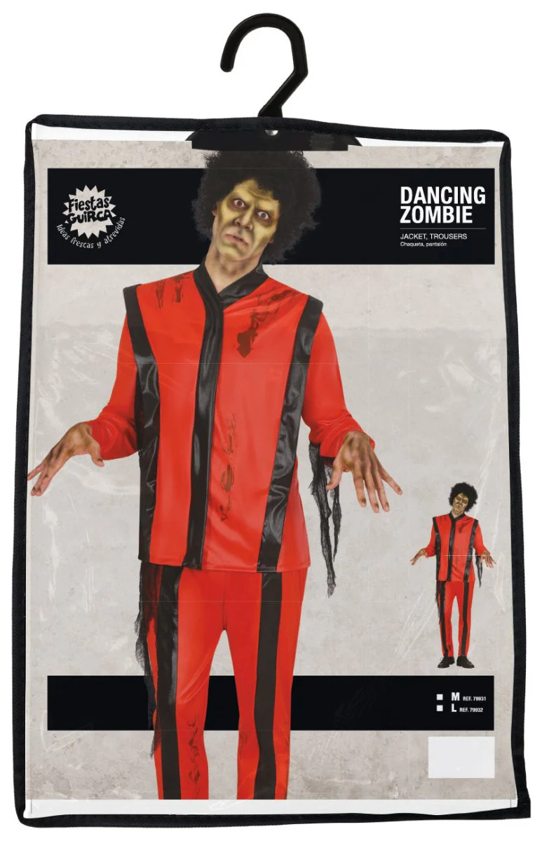 Halloween Kostuum Heren Dansende Zombie - Image 3
