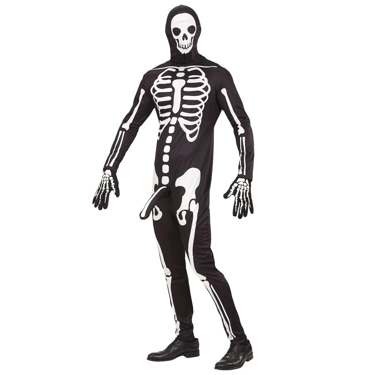 Halloween Kostuum Heren Skelet 3 delig - Image 3