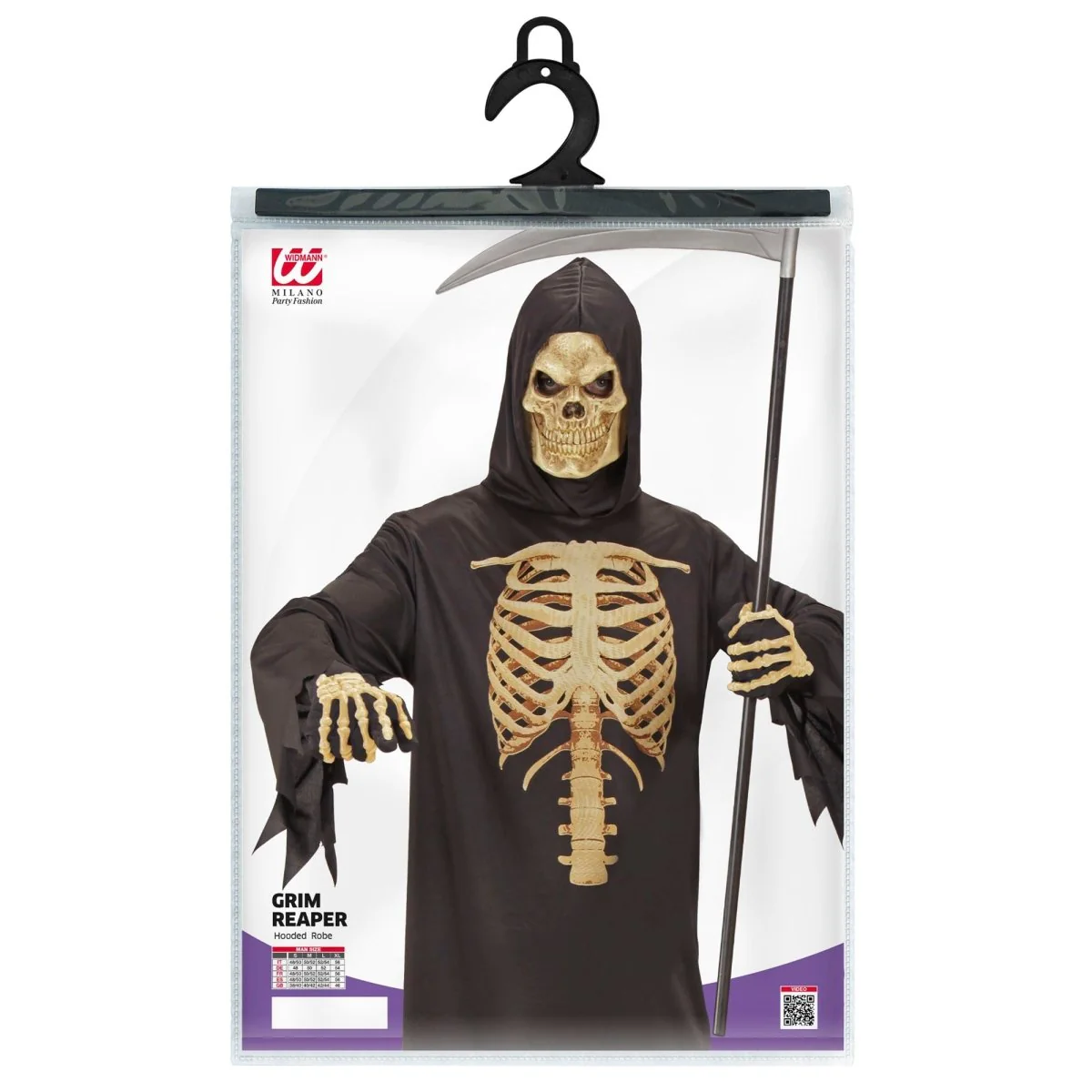 Halloween Kostuum Heren Skelet Reaper - Image 5