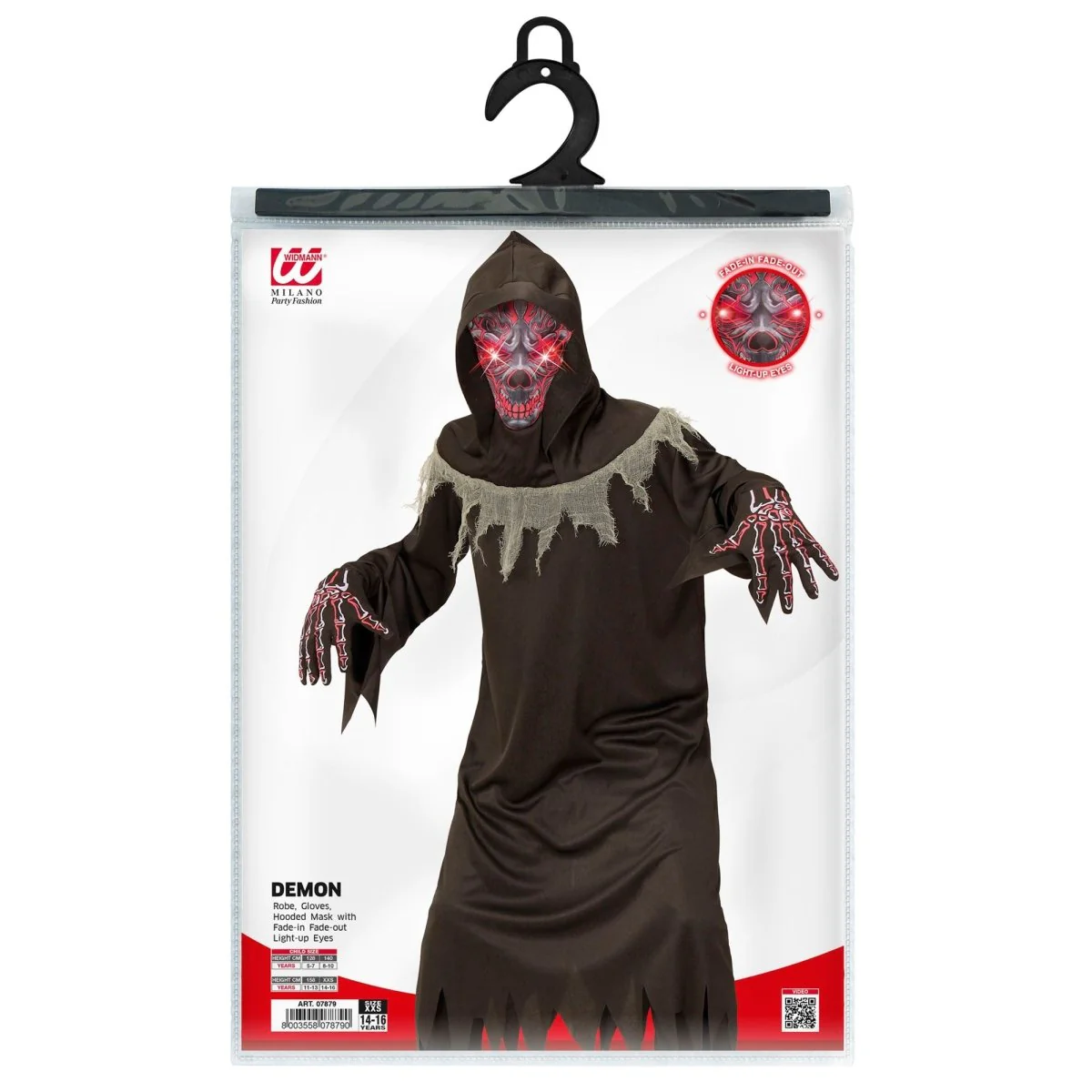 Halloween Kostuum Kind Demoon 4 delig - Image 2