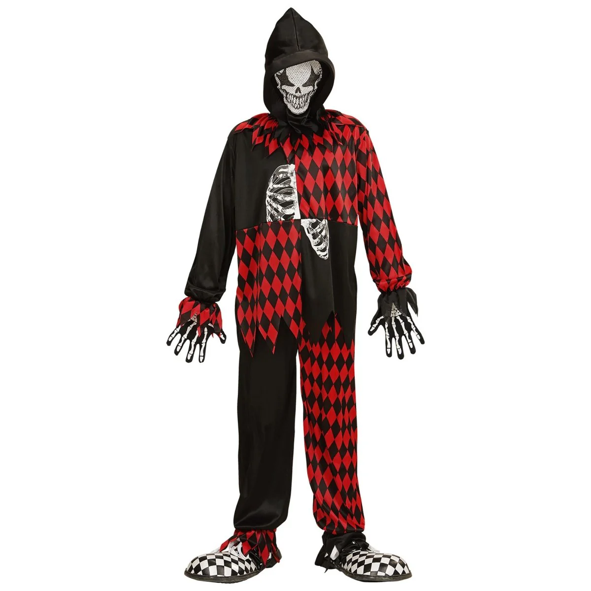 Halloween Kostuum Kind Jester - Image 3