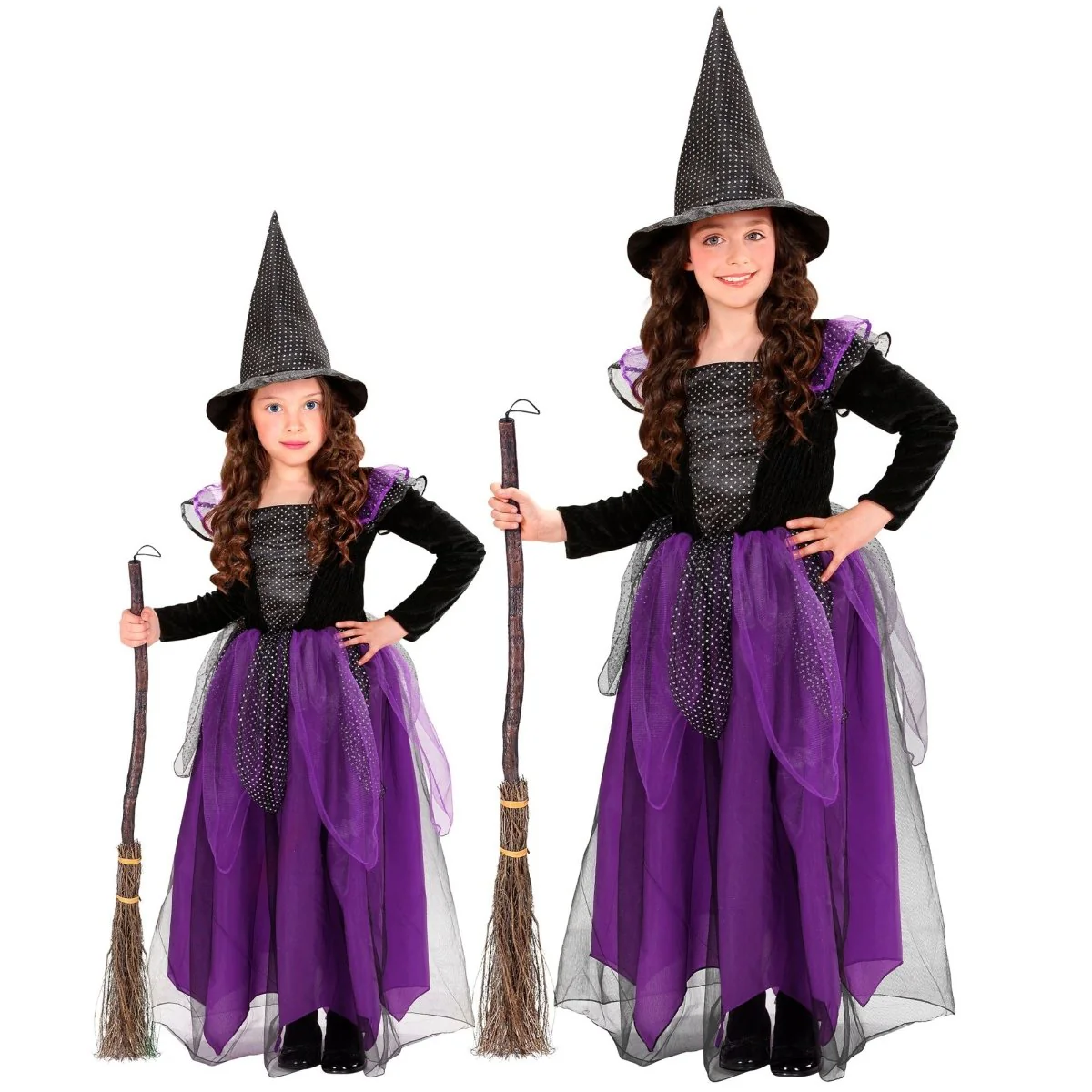 Halloween Kostuum Paars Kind