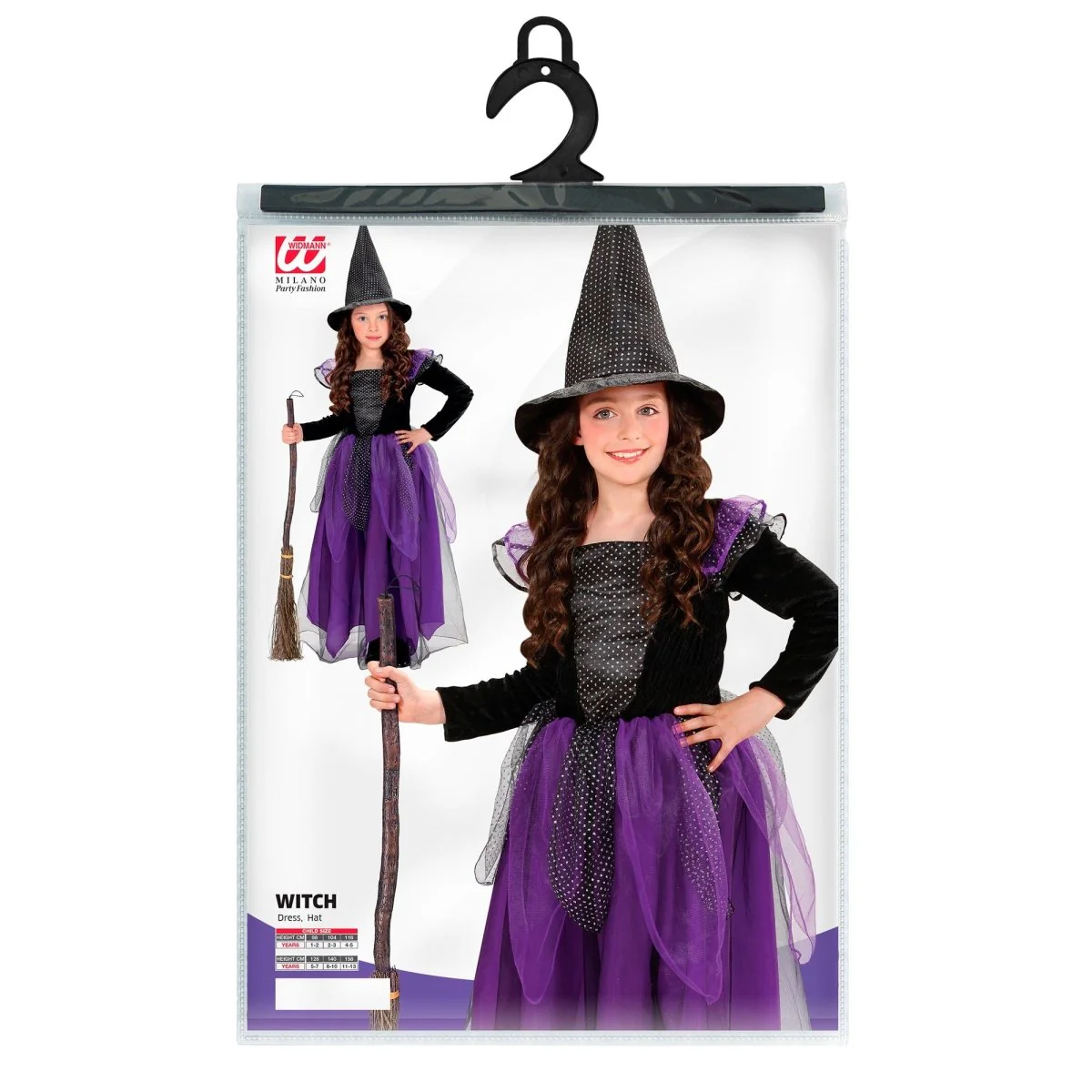 Halloween Kostuum Paars Kind - Image 4