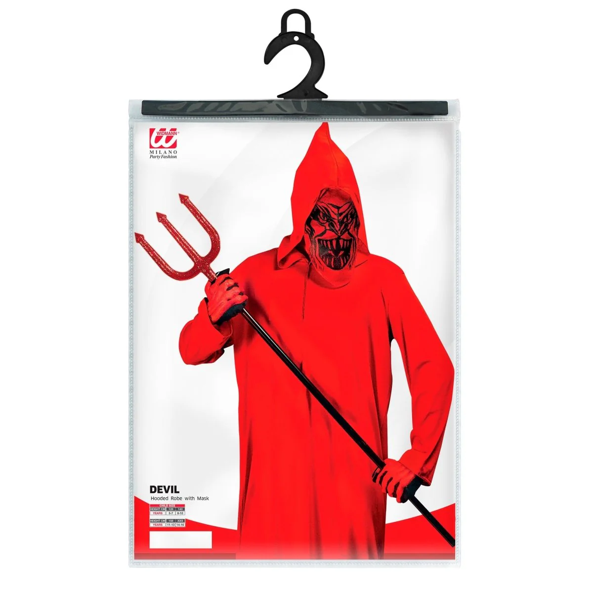 Halloween Kostuum Rood Kind Duivel - Image 2