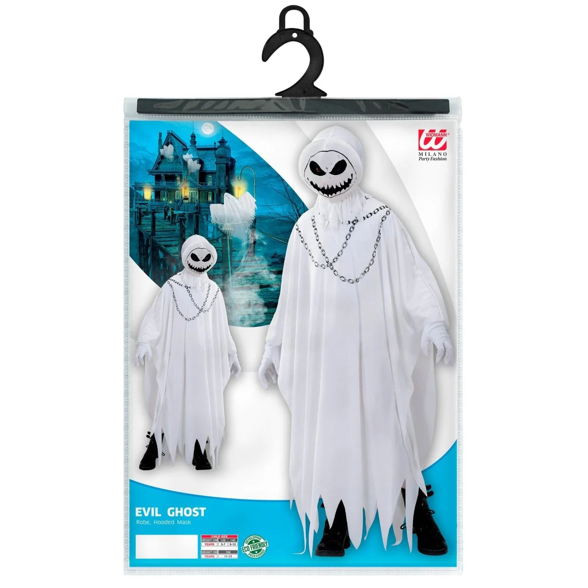 Halloween Kostuum Wit Kind Geest - Image 2