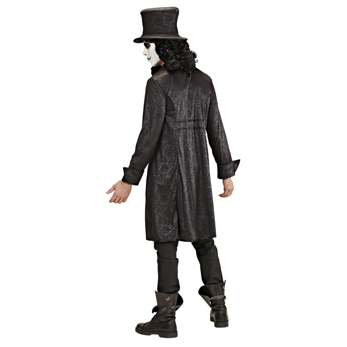 Halloween Kostuum Zwart Heren Raven - Image 3