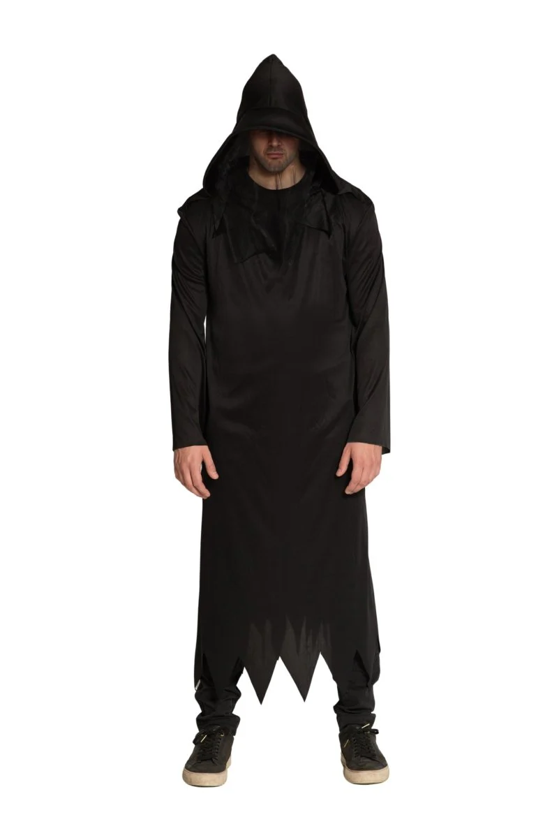 Halloween Kostuum Zwart Magere Hein - Image 3