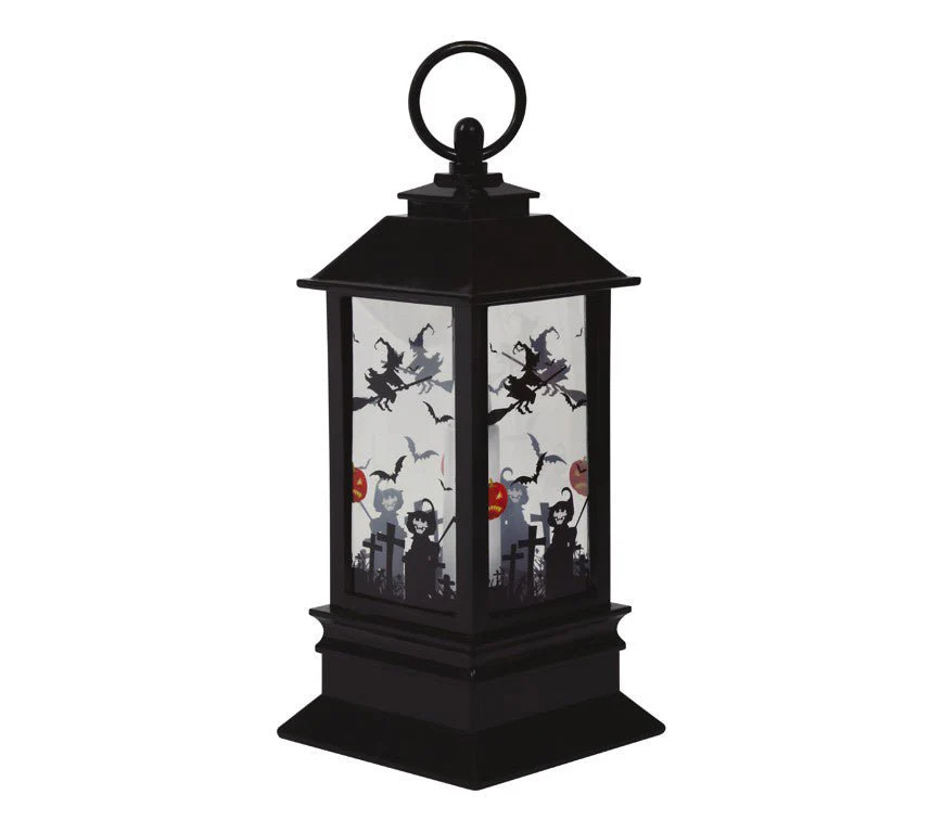 Halloween Lantaarn Kaars 18x9cm - Image 2