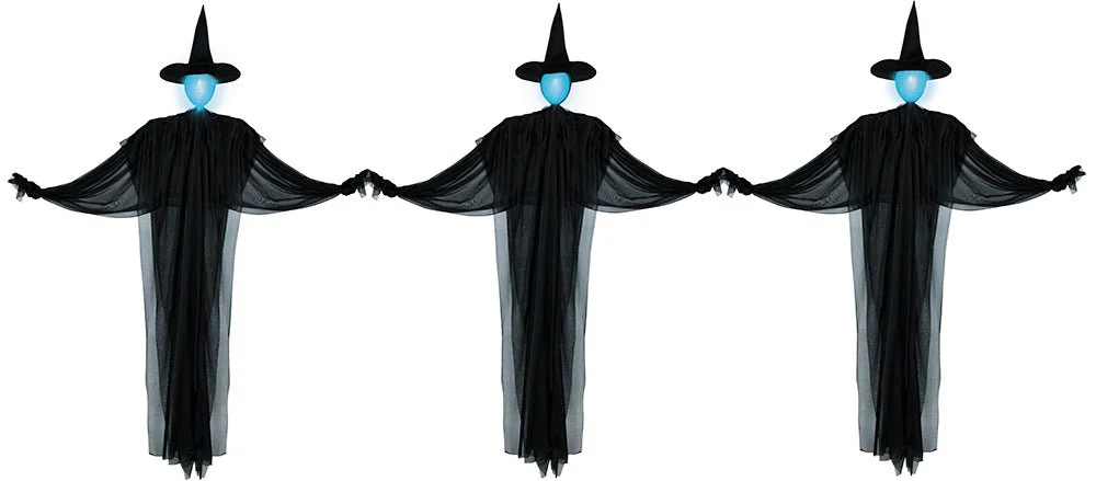 Halloween Lichtsnoer Drie Heksen 1,6m