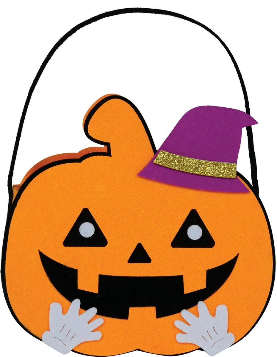 Halloween Mand Pompoen 16cm