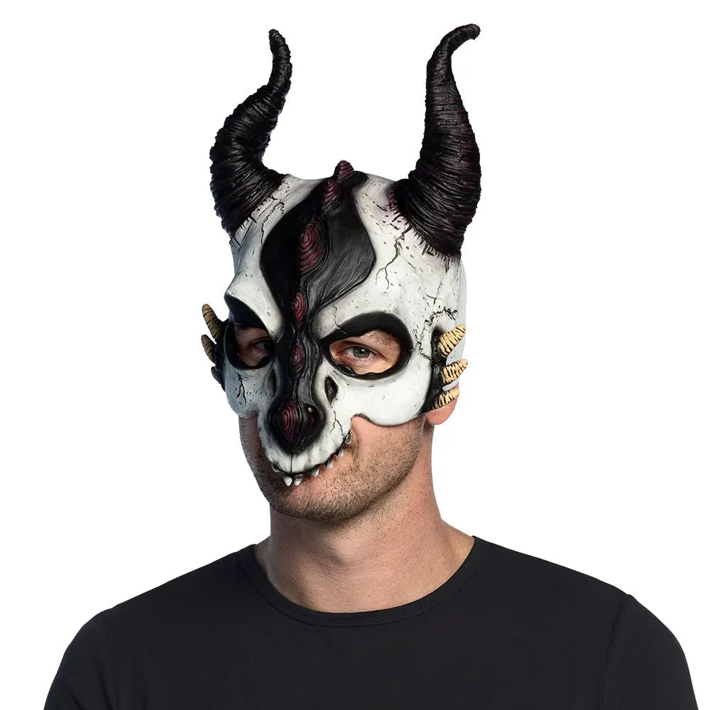 Halloween Masker Draken Schedel