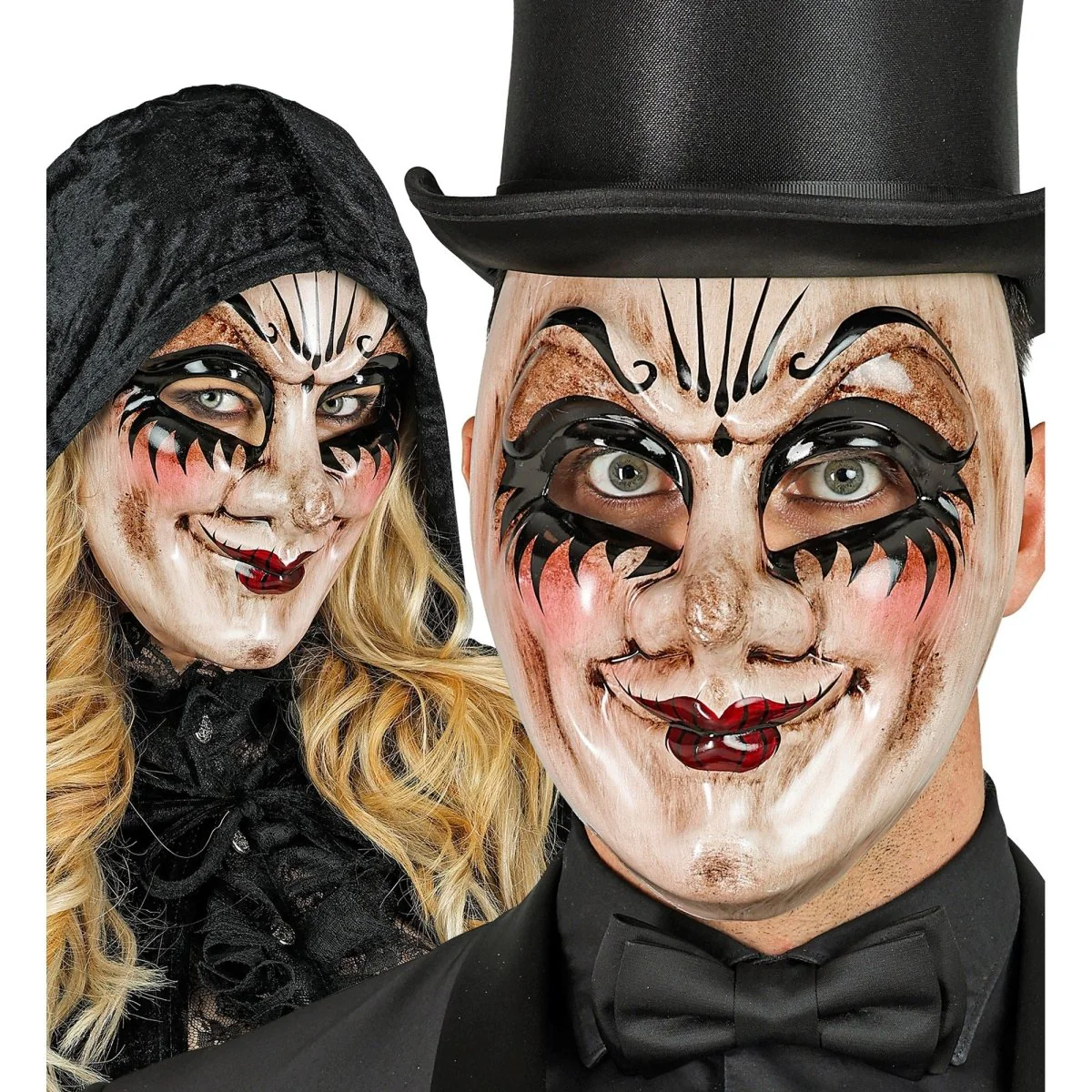 Halloween Masker Enge Man Pop - Image 3