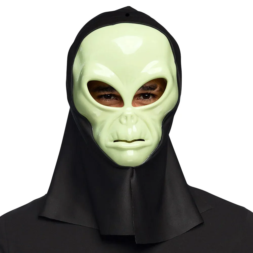 Halloween Masker Groen Alien - Image 3