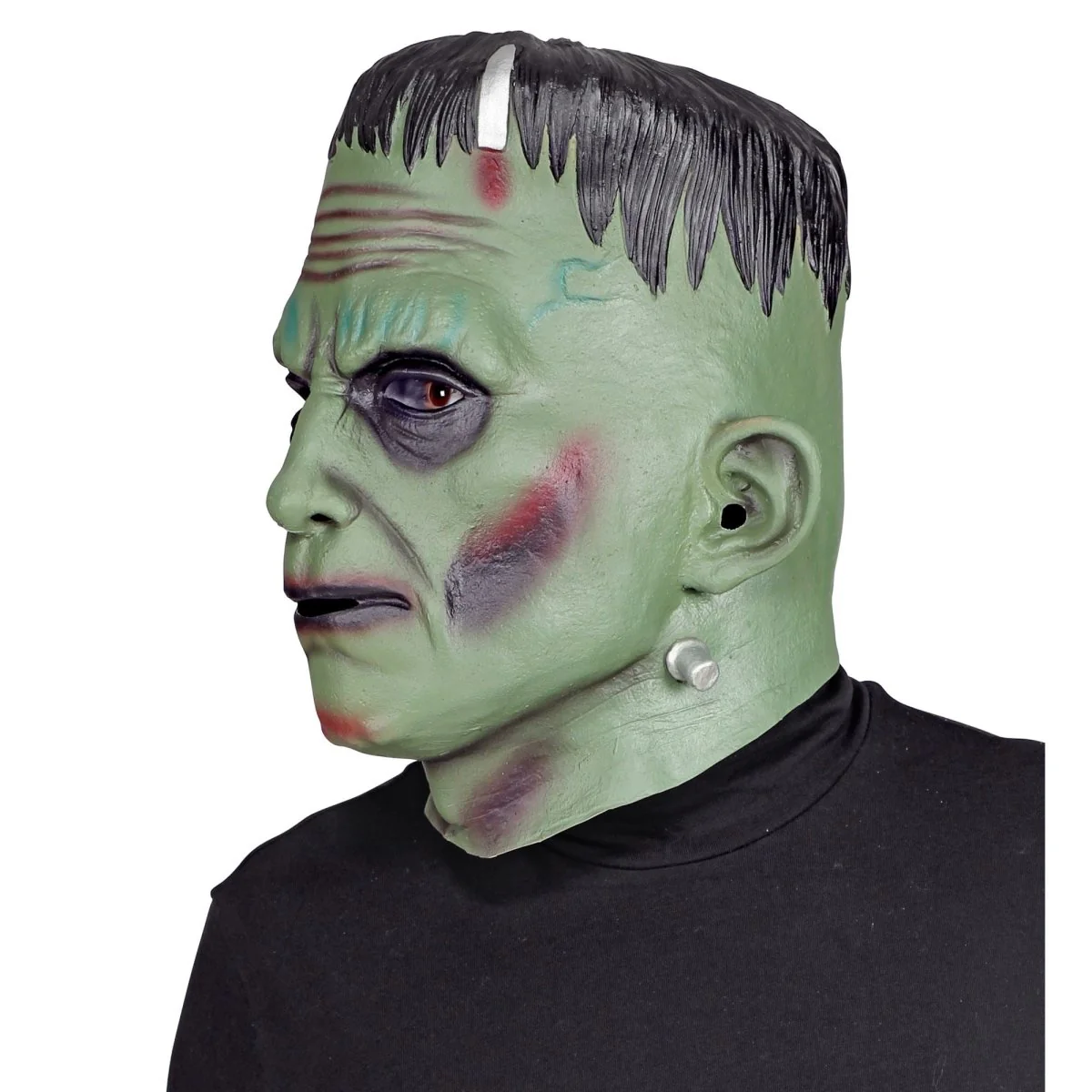 Halloween Masker Groen Laboratoruim Monster - Image 2