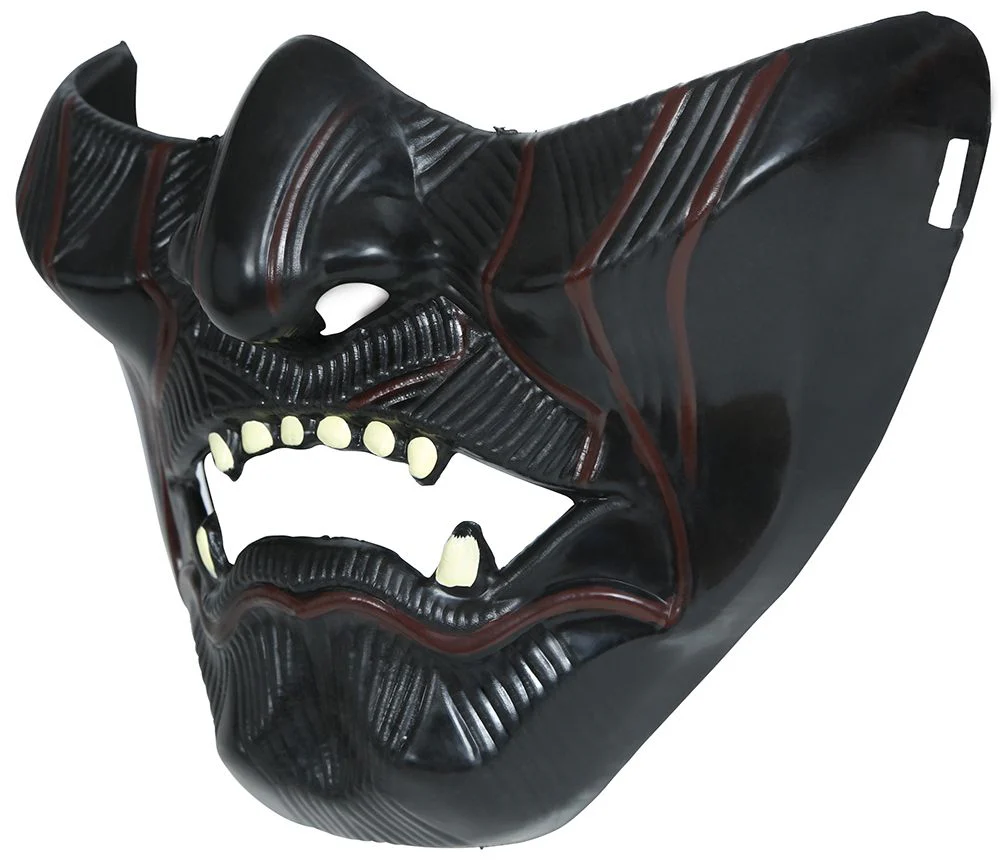 Halloween Masker Half Japan - Image 3